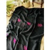 Black Sequence Jamdani Linen Sarees