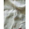 Multicolour and White Pure Linen Sarees