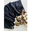 Black Chumki - Mul Cotton Saree