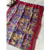 Ink Kalamkari Pure Linen Sarees