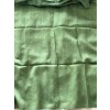 Moss Green Jamdani Linen Sarees 