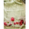 Lotus Pure Linen Saree