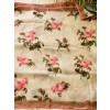 French Rose Pure Linen Saree