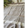 Mud Grey Zari - Silk Cotton Saree