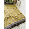 Sunshine Mango - Silk Cotton Saree