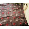 Polka Dot Cocco Brown - Silk Cotton Saree