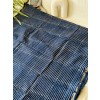 Blue Stripe-Silk Cotton Saree